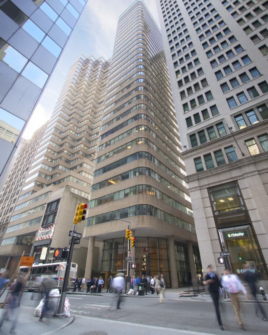 55 Broadway in Lower Manhattan, where the Translation Services USA office is